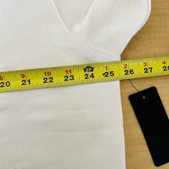 NWT Ed Hardy Men's Battle Skull Ivory Hoodie Sweatshirt Size XL Pullover - Picture 7 of 15